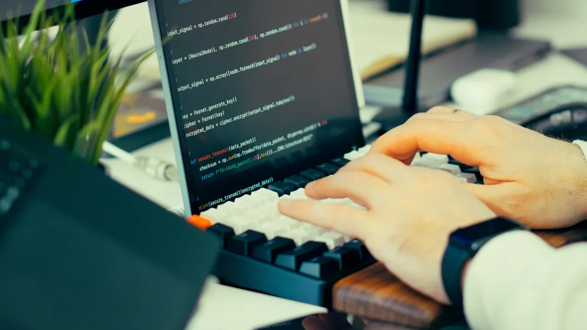 How to automate content refresh workflows with no-code tools How to automate content refresh workflows with no-code tools — Close-up of Developer Typing Code on Keyboard