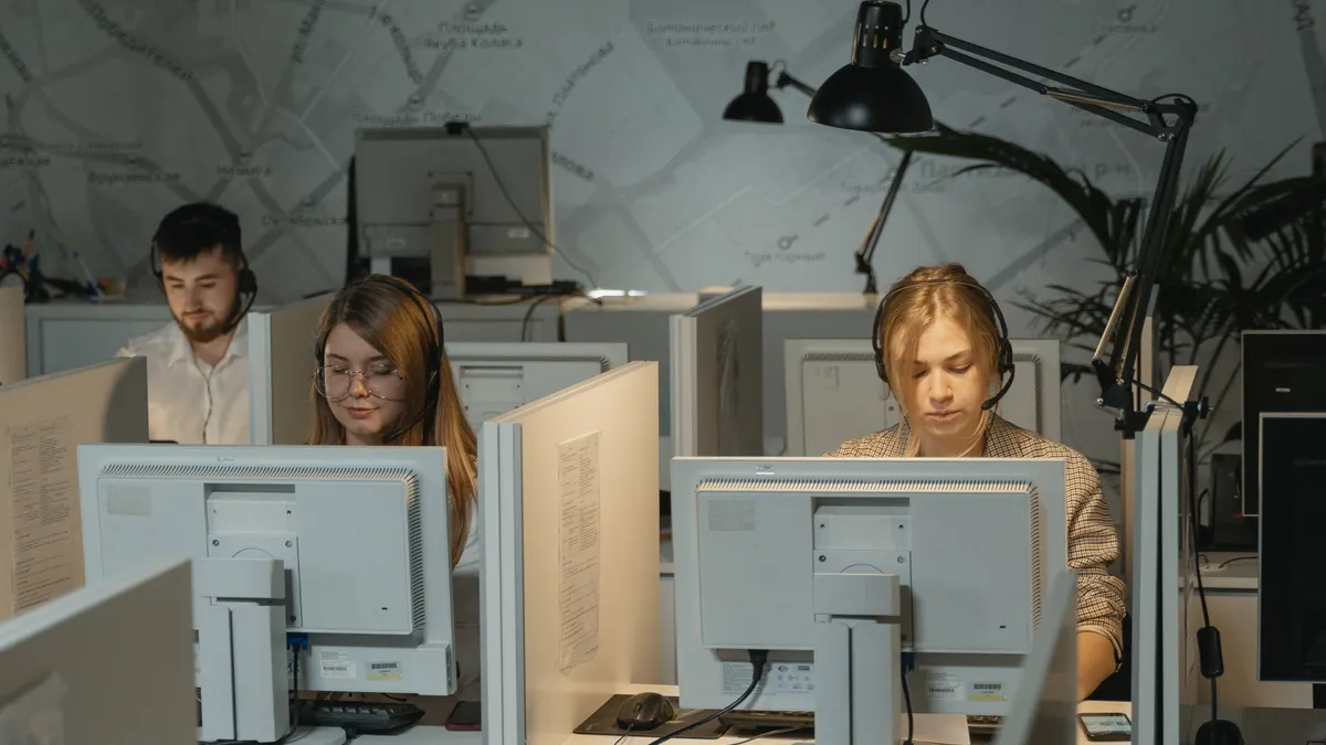 What are AI agents for SEO and how do they work? — Call Center Agents Working in the Office